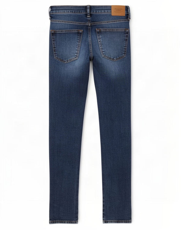 Γυναικεία Skinny Jeans Abercrombie & Fitch W28 L30 Blue Cotton
