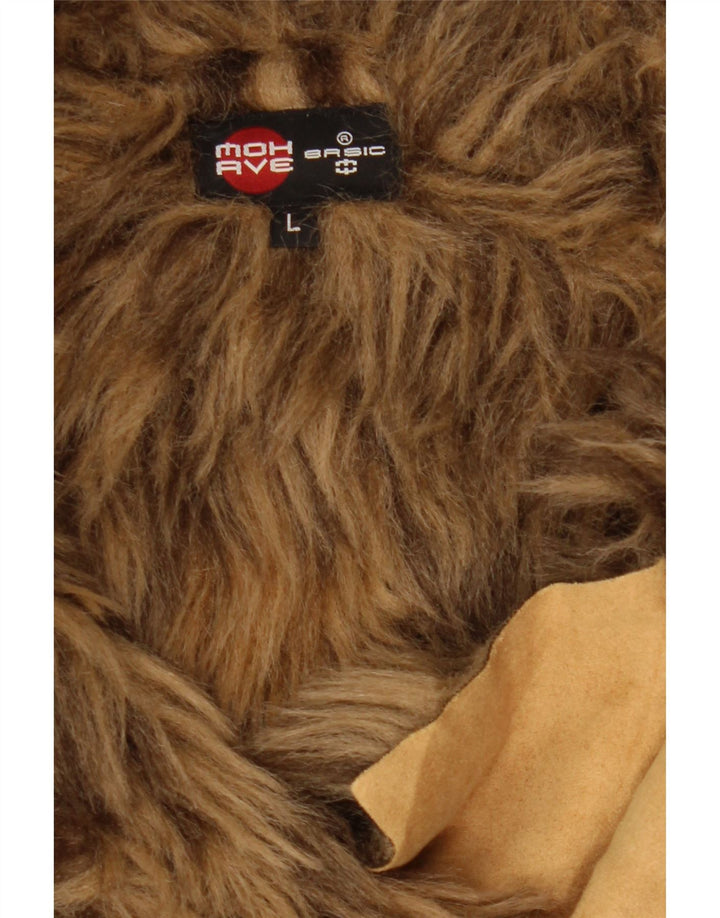 Basic Γυναικείο παλτό Sherpa UK 16 Large Beige