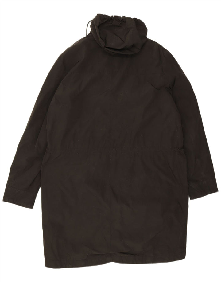 Calvin Klein Ανδρικό παλτό αντιανεμικό με κουκούλα IT 54 2XL Μαύρο πολυεστέρα