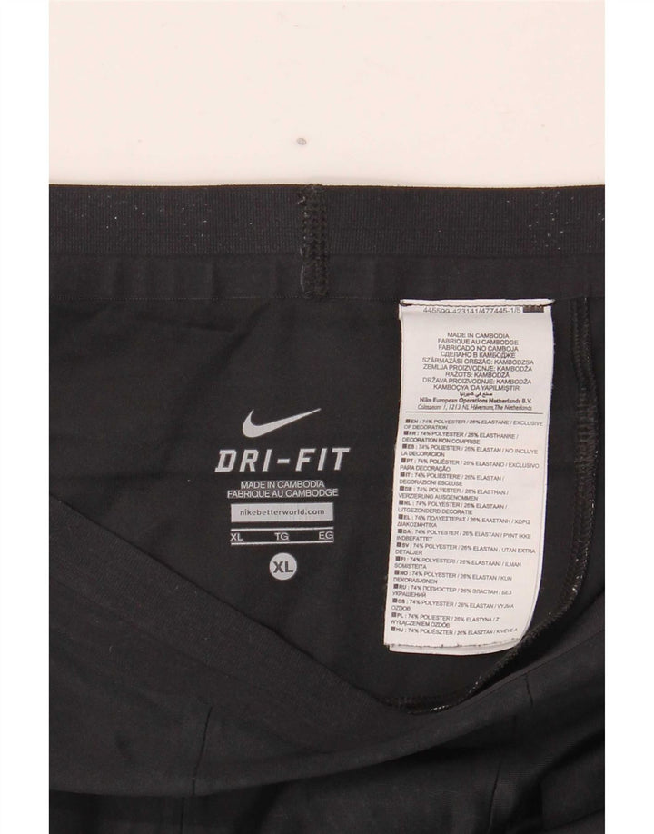 Ανδρικά κολάν Nike Dri Fit XL Μαύρο γεωμετρικό πολυεστέρα