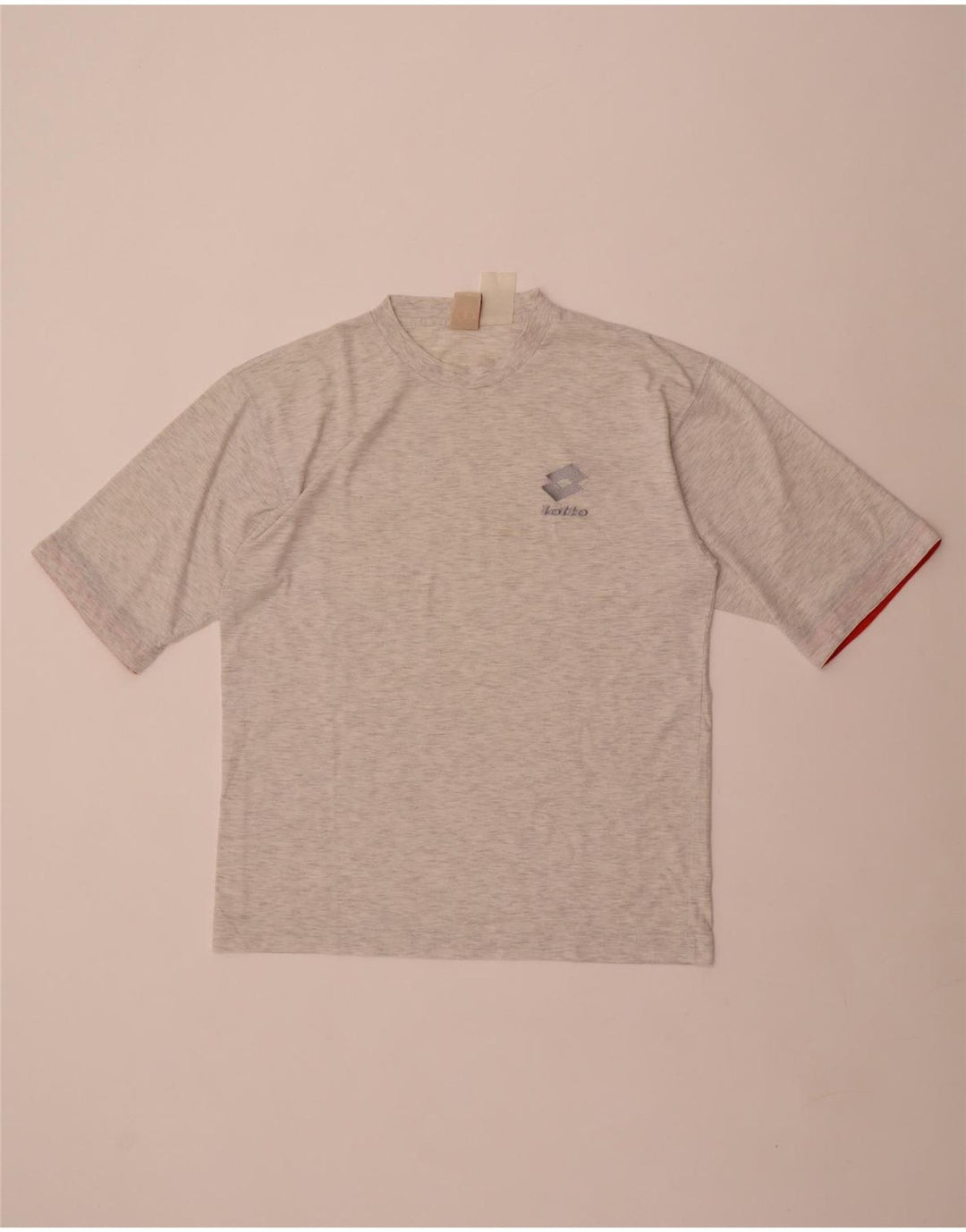 Ανδρικό γραφικό μπλουζάκι Lotto Top Medium Grey Flecked