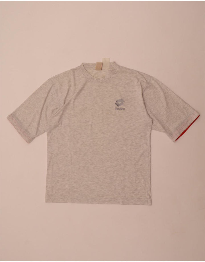 Ανδρικό γραφικό μπλουζάκι Lotto Top Medium Grey Flecked