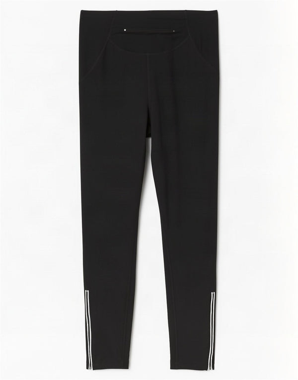 Γυναικείο κολάν Nike UK 10/12 Μεσαίο μαύρο πολυεστέρα