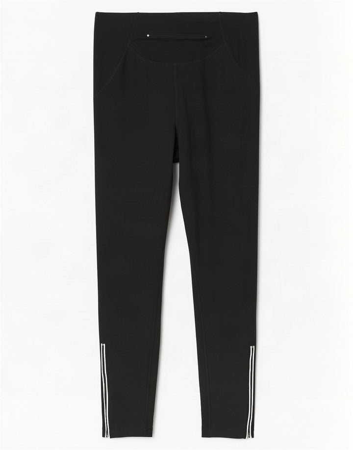 Γυναικείο κολάν Nike UK 10/12 Μεσαίο μαύρο πολυεστέρα