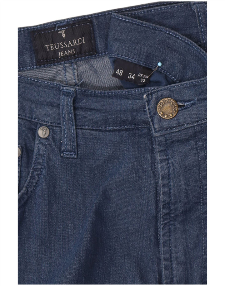 TRUSSARDI Ανδρικό τζιν ίσιο W32 L32 Μπλε