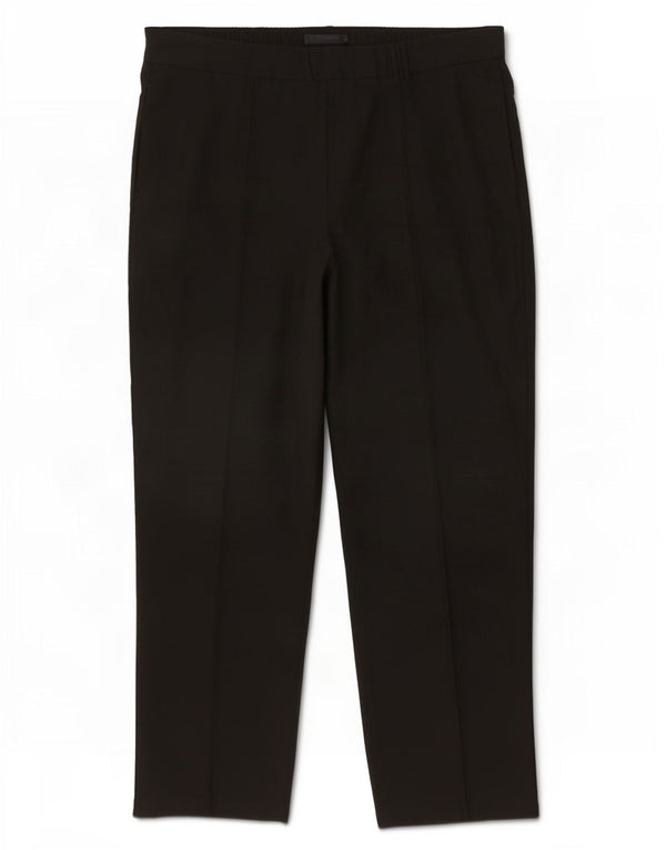 Marks & Spencer Γυναικείο ίσιο casual παντελόνι UK 18 XL W36 L30 μαύρο