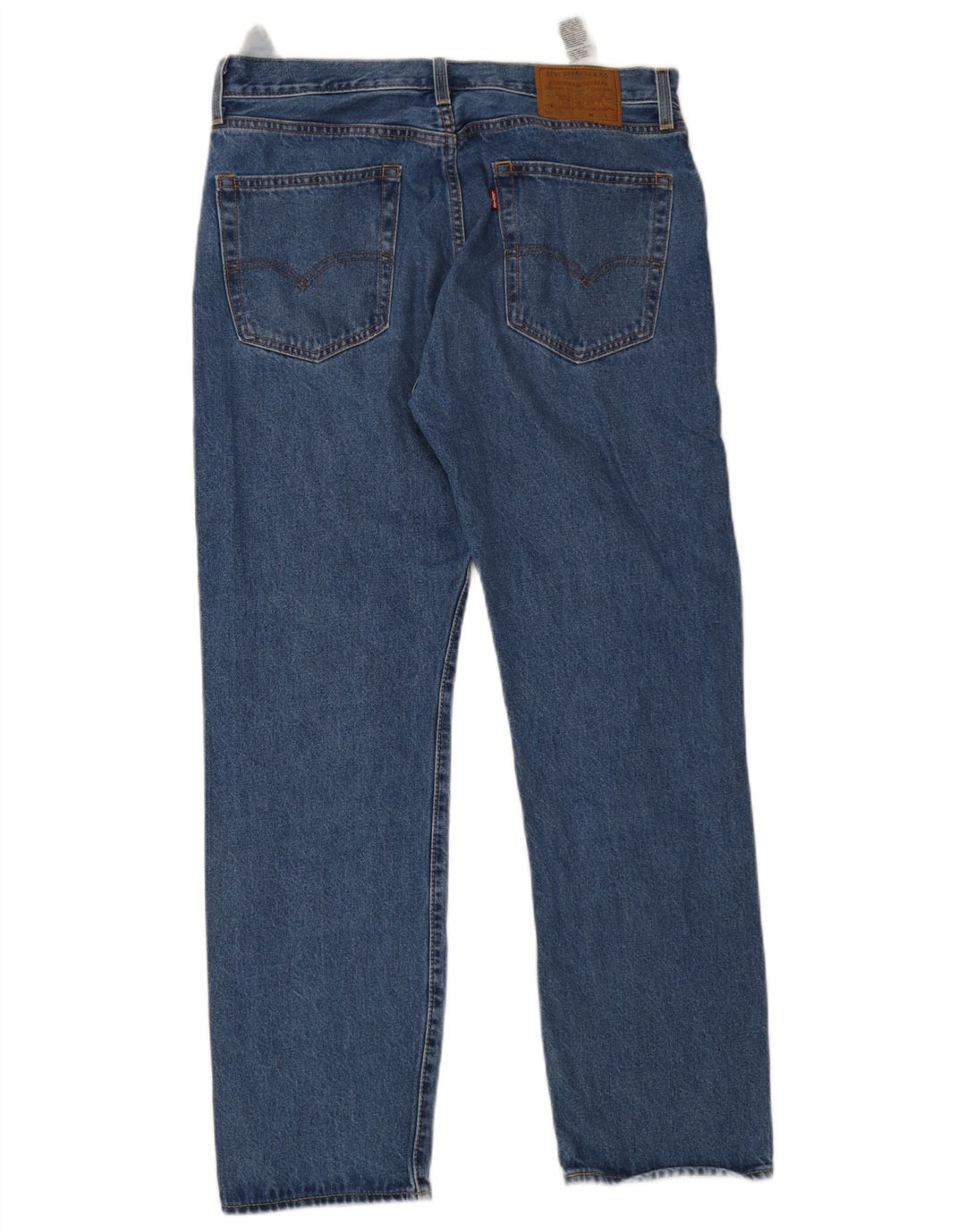 Levi's Mens 551 Straight Jeans W33 L32 Μπλε βαμβακερό