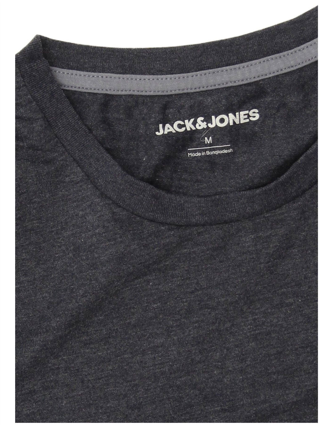 Jack & Jones Ανδρικό T-Shirt Top από μεσαίο ναυτικό μπλε βαμβακερό