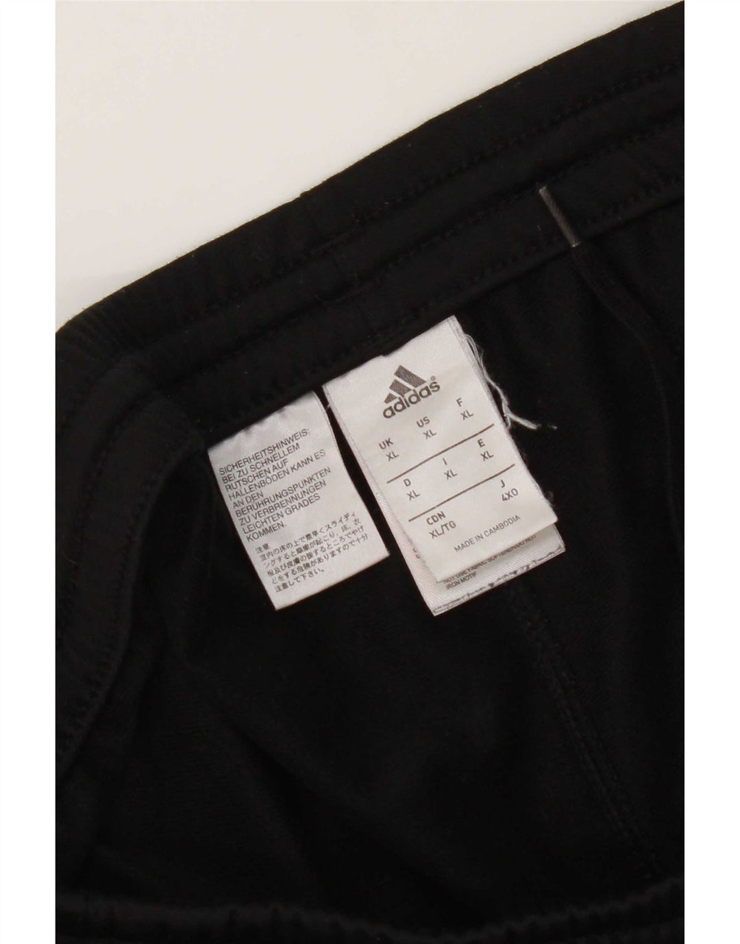 Ανδρική φόρμα Adidas Παντελόνι Joggers XL Μαύρο Πολυεστέρας