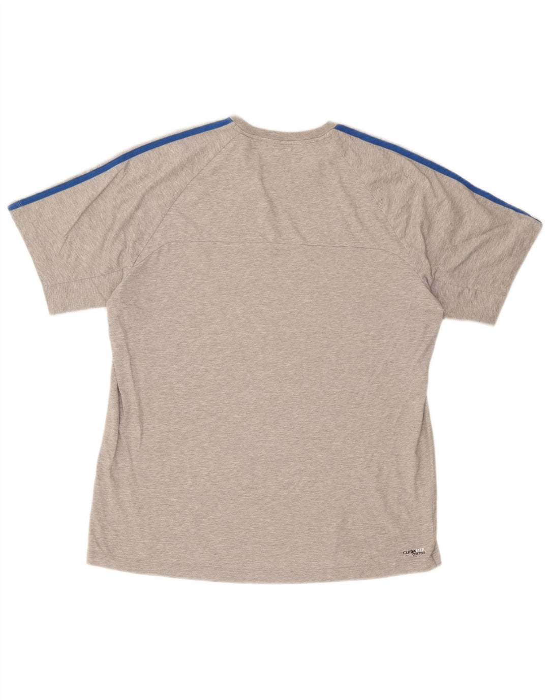 Ανδρικό T-Shirt Climalite Adidas Top XL Γκρι βαμβακερό