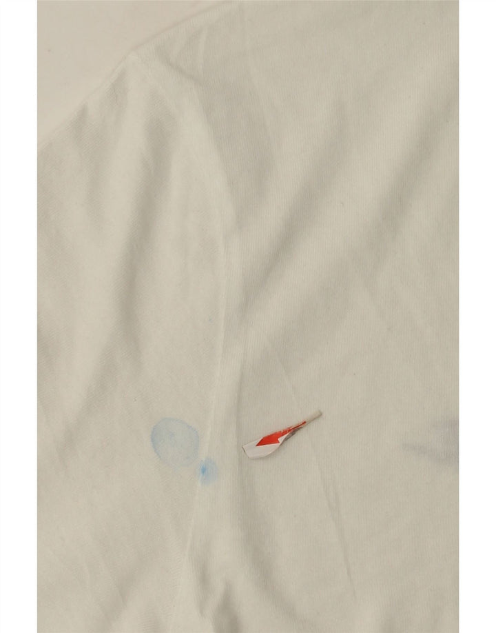 Ανδρικό μπλουζάκι Nike, μικρό λευκό βαμβακερό