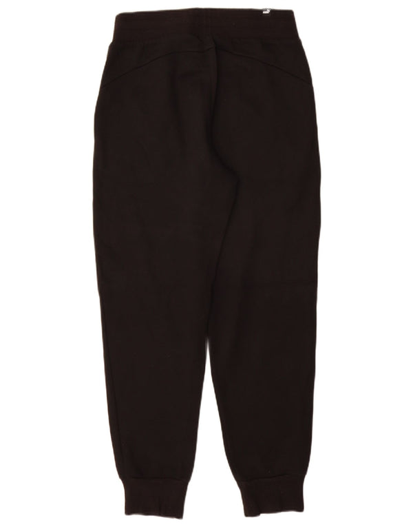 Puma Γυναικεία φόρμα παντελόνι Joggers UK 10 Small Black Cotton
