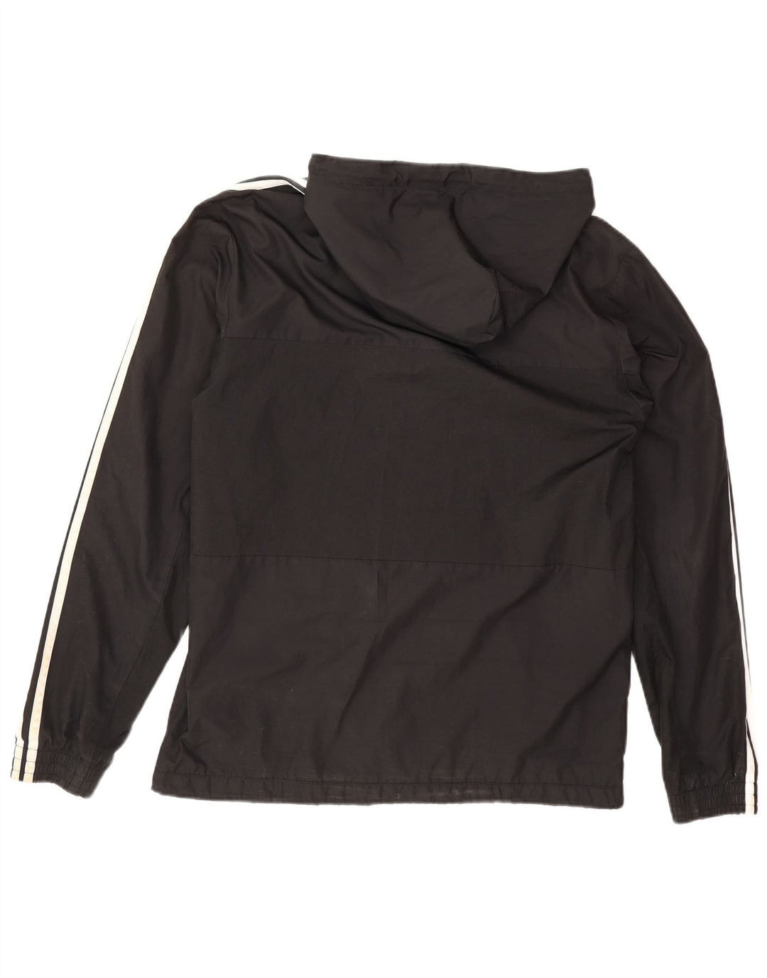 Adidas Ανδρικό μπουφάν βροχής με κουκούλα UK 38 Medium Μαύρο Πολυεστέρας