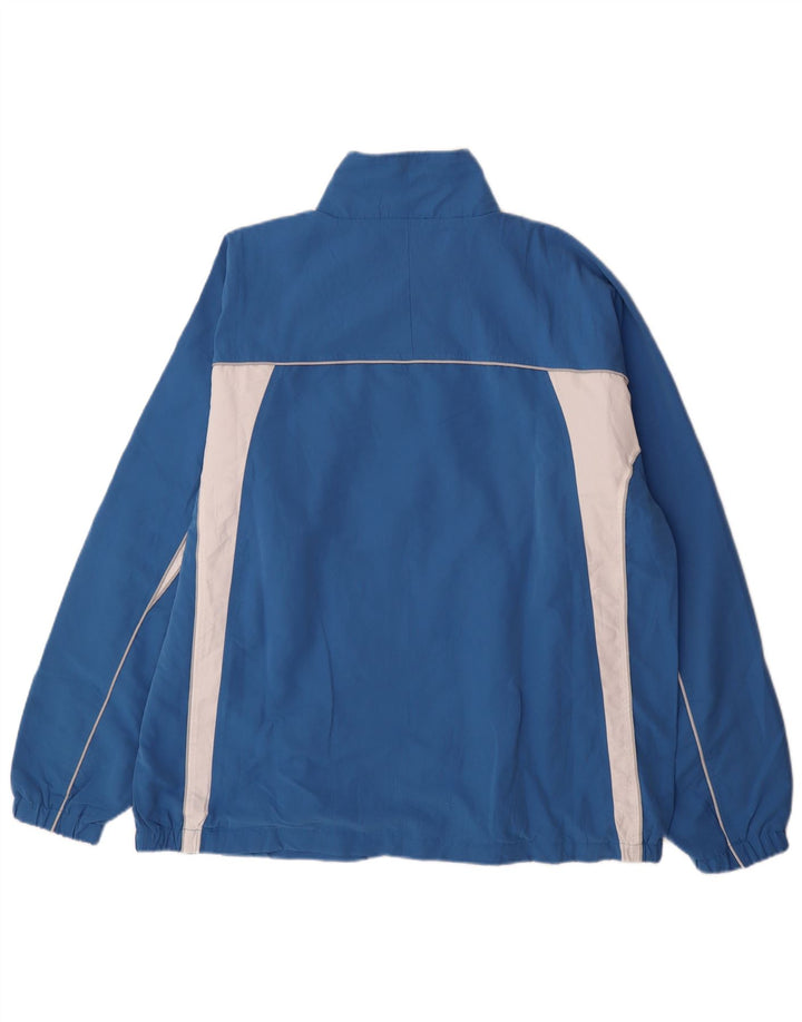 Ανδρική φόρμα Asics Top Jacket 2XL Blue Colourblock Polyester