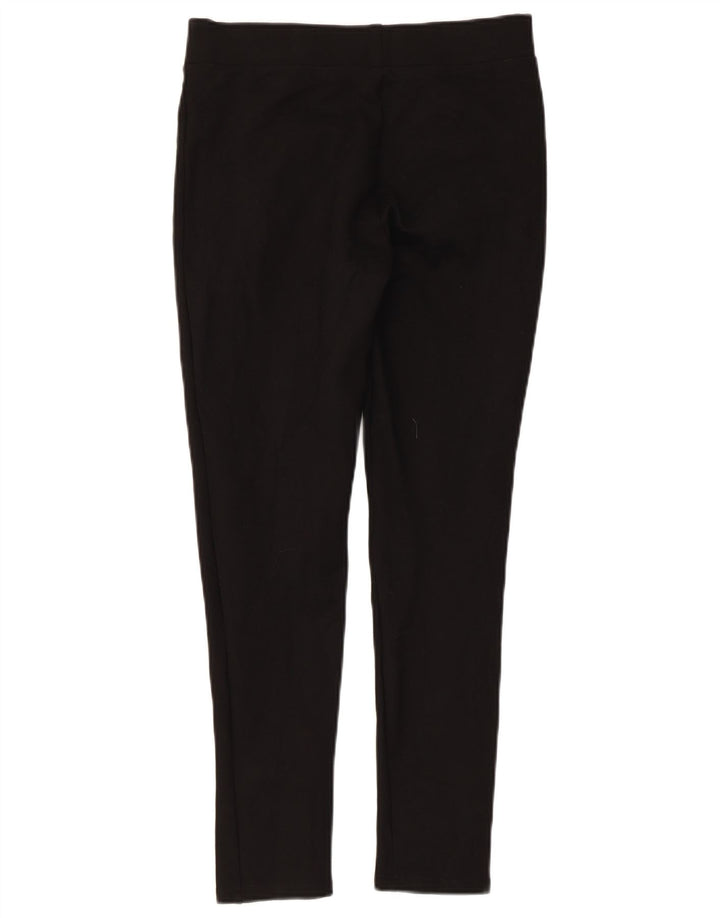 Zara Γυναικείο Slim Cropped Παντελόνι Medium W28 L25 Black Viscose