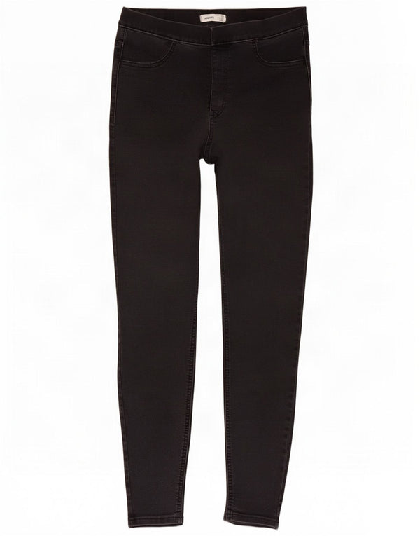 Marks & Spencer Γυναικεία Jegging Τζιν UK 12 Medium W30 L27 Μαύρο βαμβακερό