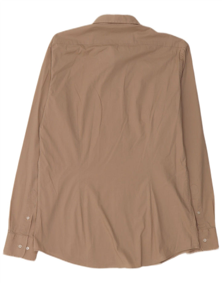 Ανδρικό πουκάμισο CALVIN KLEIN Slim Fit XL Beige