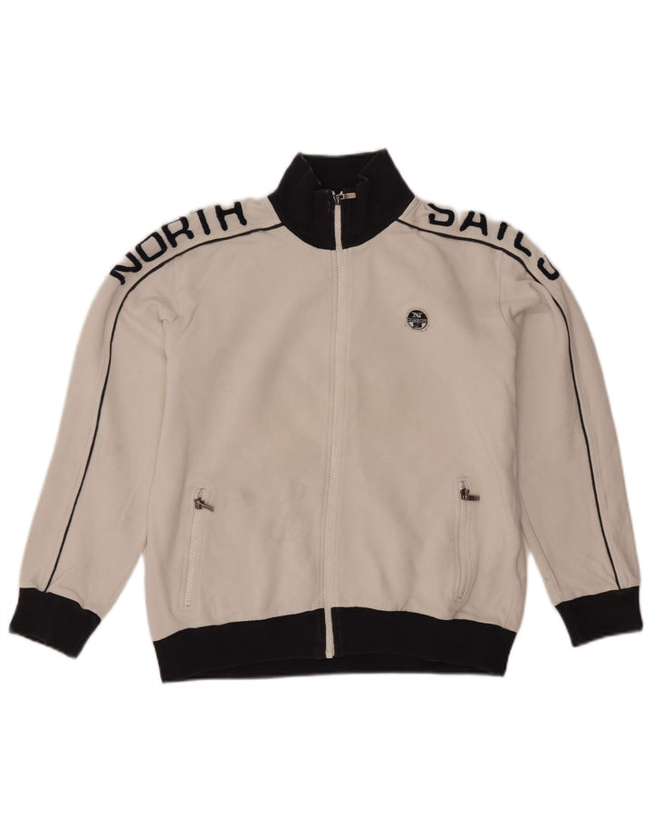 Κορίτσια αθλητική φόρμα North Sails Top Jacket 11-12 Years White Colourblock