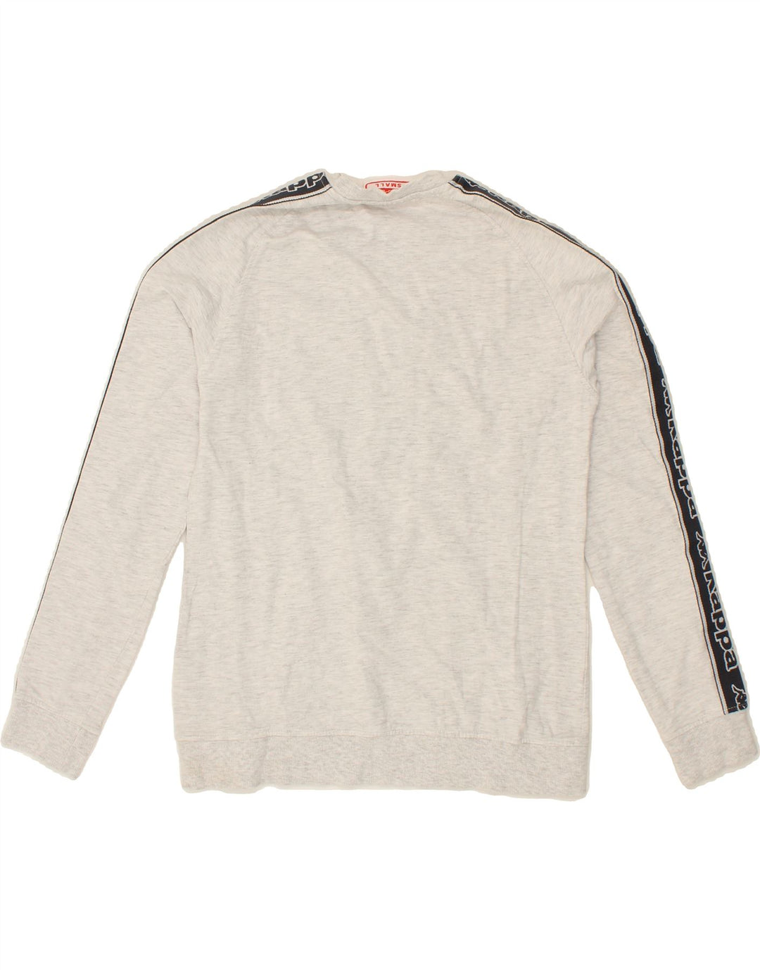 KAPPA Mens Sweatshirt Jumper Small Grey Cotton Vintage Kappa and Second-Hand Kappa from Messina Hembry 