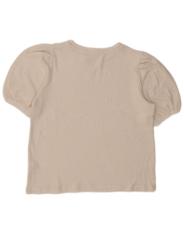 Γυναικεία μπλούζα Marks & Spencer Top UK 14 Medium White Viscose