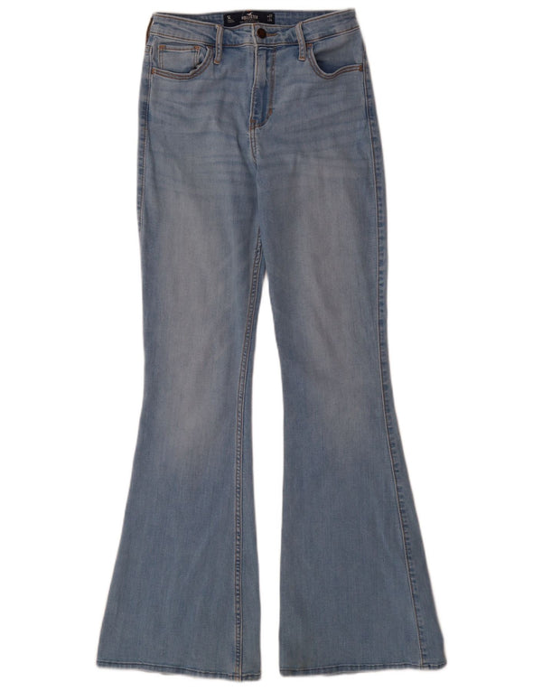 Γυναικείο τζιν Hollister Flared W27 L34 Μπλε βαμβακερό