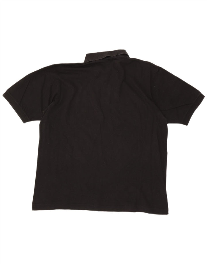 Sergio Tacchini Ανδρικό Πόλο Μπλουζάκι XL Μαύρο