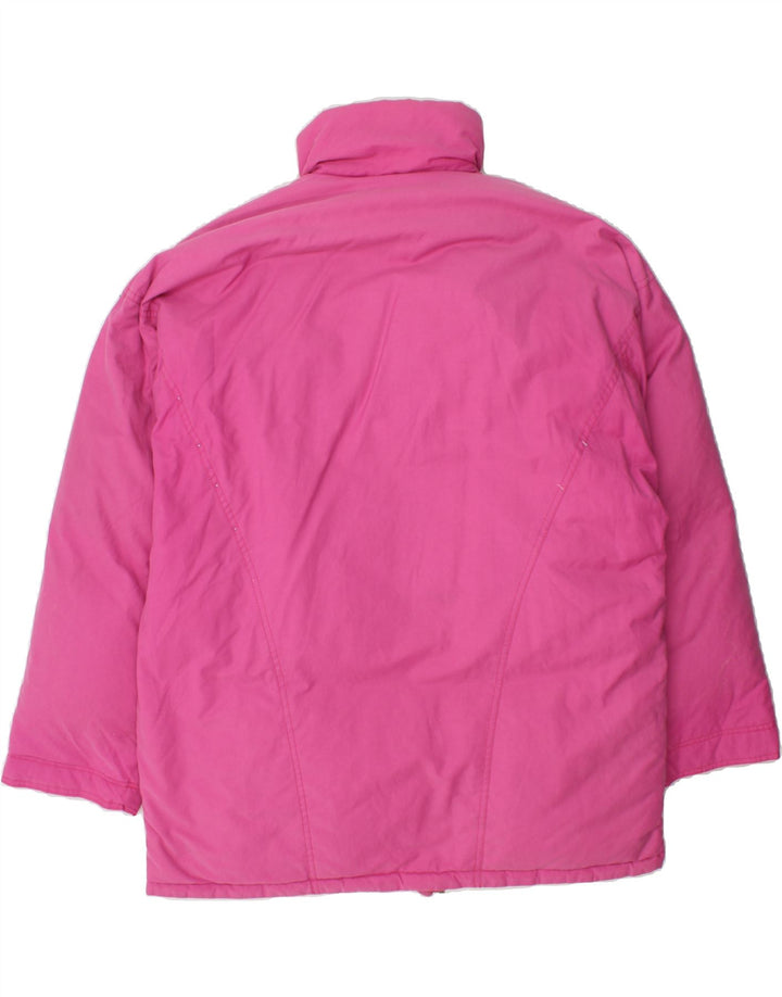 VINTAGE Womens Windbreaker Coat EU 48 2XL Pink Vintage Vintage and Second-Hand Vintage from Messina Hembry 
