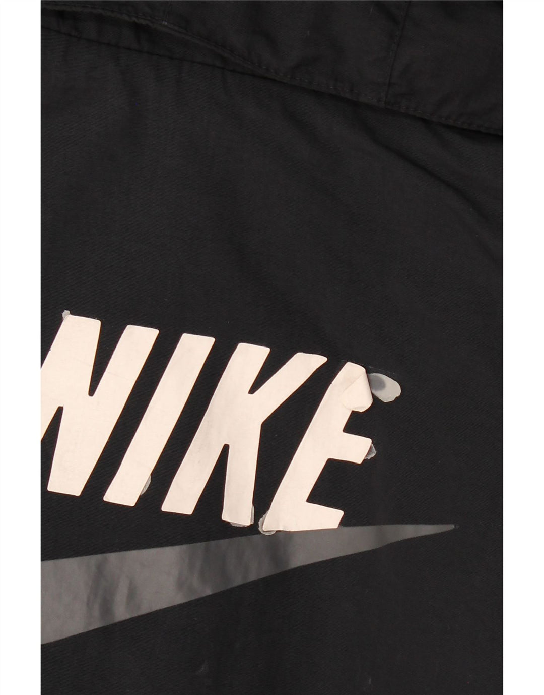 Μπουφάν Nike Boys με κουκούλα αντιανεμικό 12-13 ετών μεγάλο μαύρο νάιλον