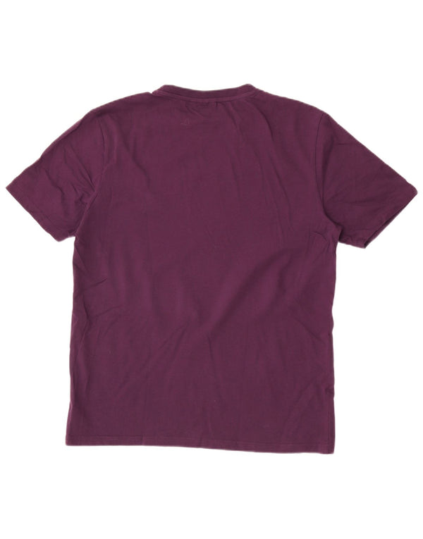 Ανδρικό T-Shirt Ellesse Top Medium Purple Βαμβακερό