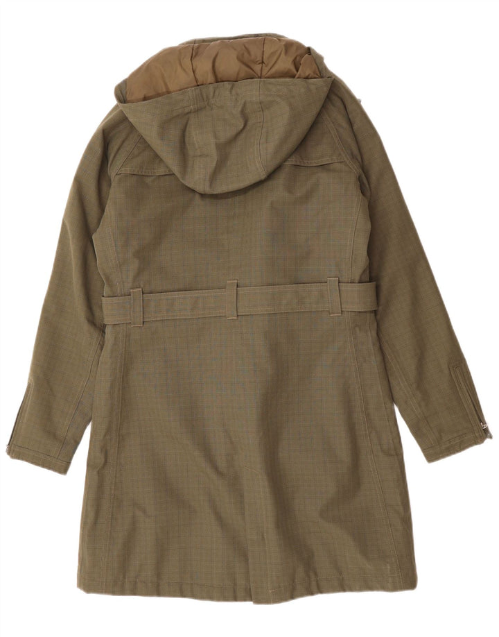 THE NORTH FACE Γυναικείο παλτό αντιανεμικό με κουκούλα UK 14 Μεσαίο Πράσινο Έλεγχο