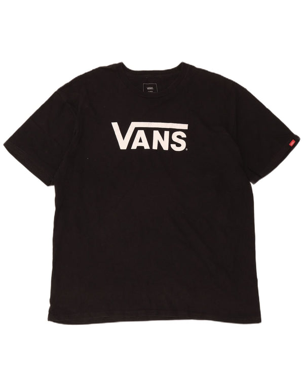 Ανδρικό T-Shirt Vans Classic Fit Top XL Μαύρο βαμβακερό