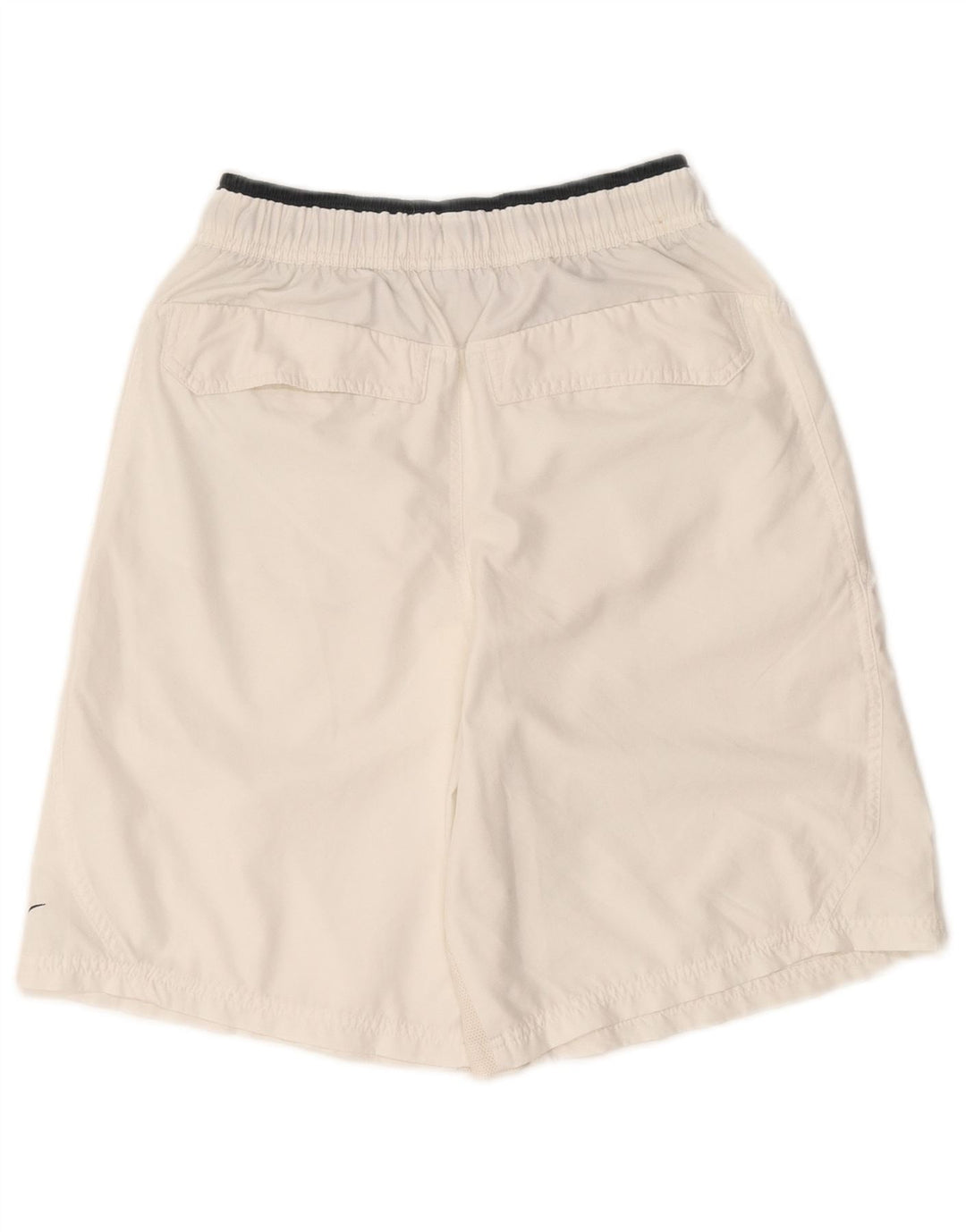 Ανδρικό σορτς κολύμβησης Nike από μεσαίο λευκό πολυεστέρα