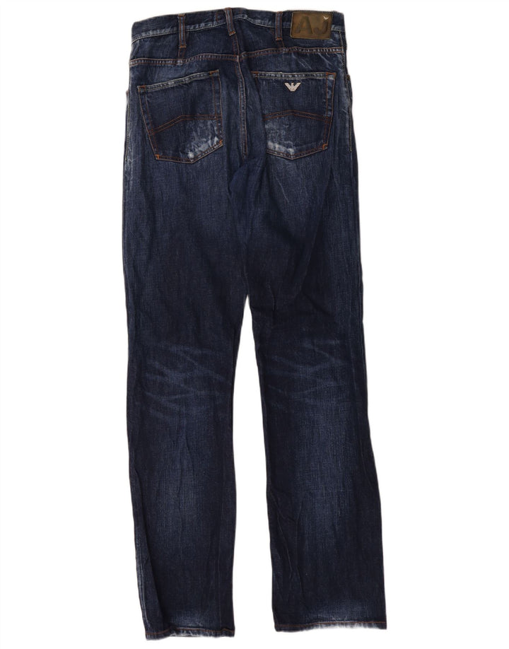 Armani Ανδρικό τζιν ίσιο W32 L35 Navy Blue