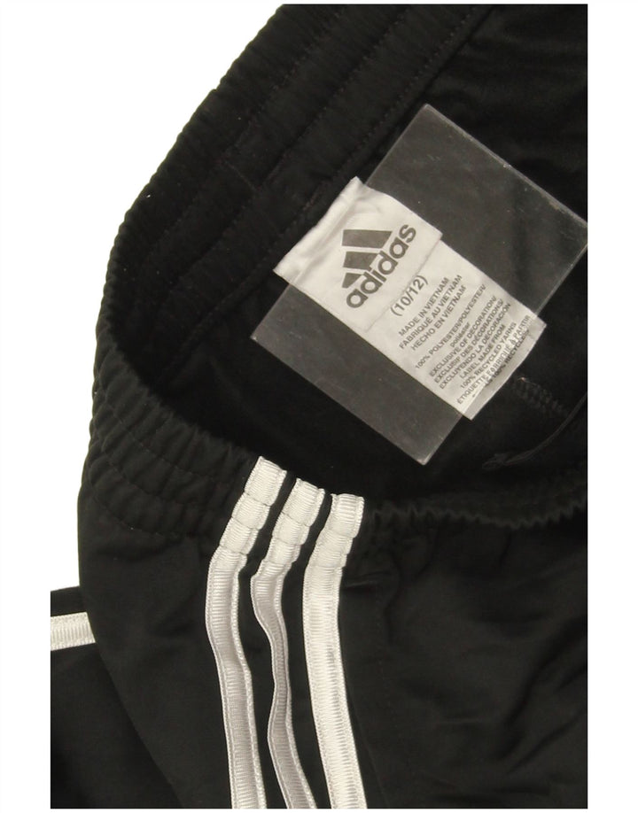 Adidas για αγόρια αθλητικά παντελόνια Joggers 10-11 ετών Μεσαίο μαύρο πολυεστέρα