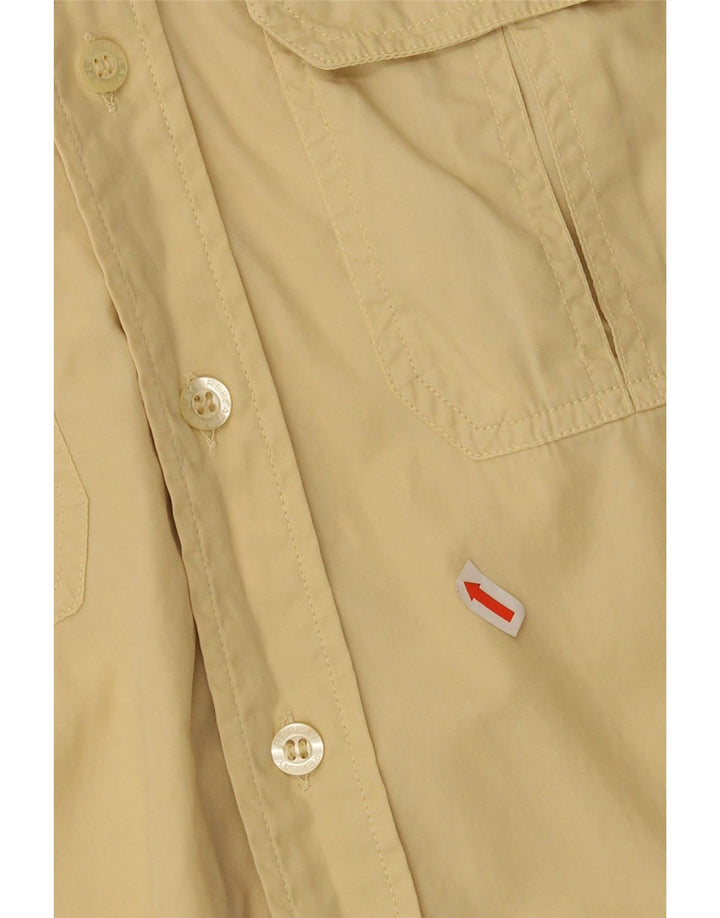 REPLAY Mens Shirt Medium Yellow Vintage Replay and Second-Hand Replay from Messina Hembry 