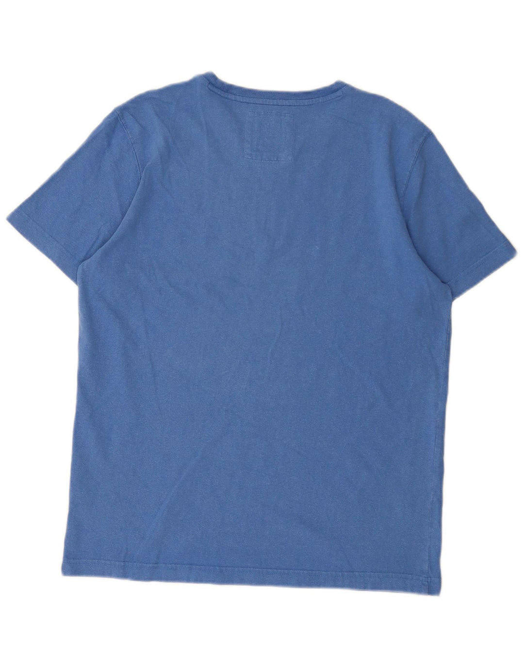 Ανδρικό T-Shirt Crew Clothing Top από μεσαίο μπλε βαμβακερό