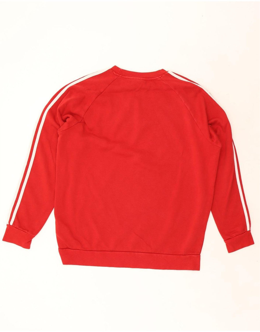 Ανδρικό φούτερ Adidas Jumper μεγάλο κόκκινο βαμβακερό