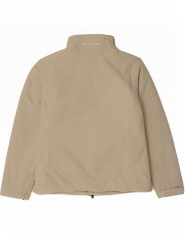 Slam Mens Yachting Bomber Jacket UK 38 Medium Beige Nylon Sports