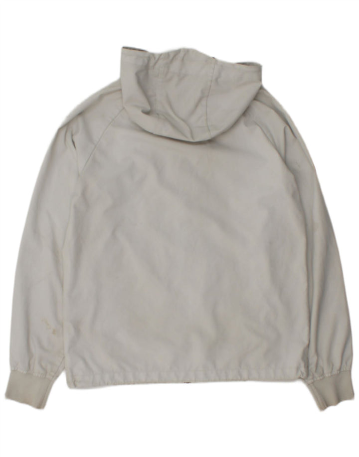 Superdry Ανδρικό μπουφάν βροχής με κουκούλα UK 36 Small Grey