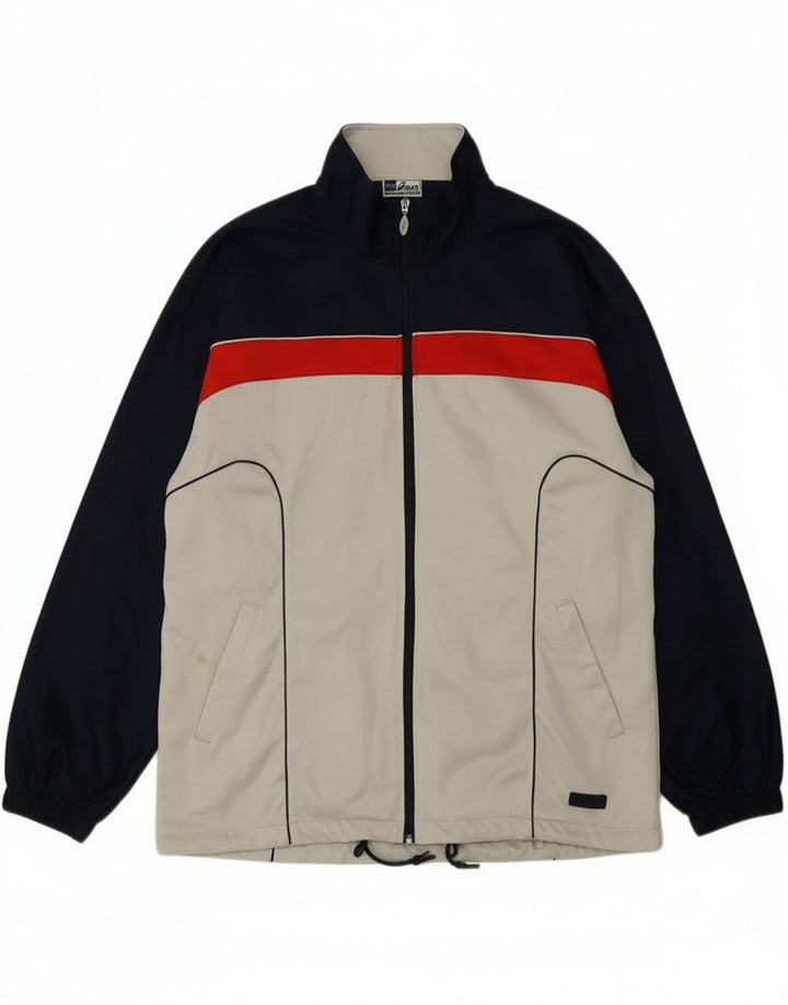 Ανδρική φόρμα Asics Top Jacket 2XL Grey Colourblock Polyester