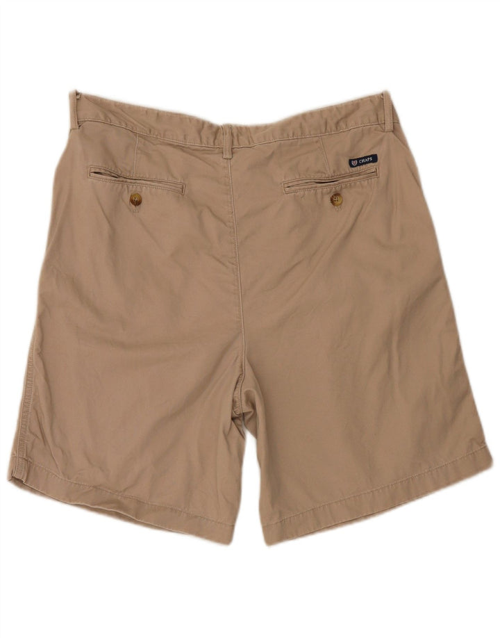 Chaps Ανδρικό σορτς Chino με καρφίτσα W34 Μεγάλο μπεζ βαμβακερό