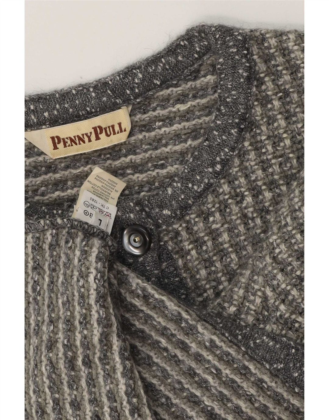 Γυναικεία ζακέτα Penny Pull UK 16 Large Grey Acrylic