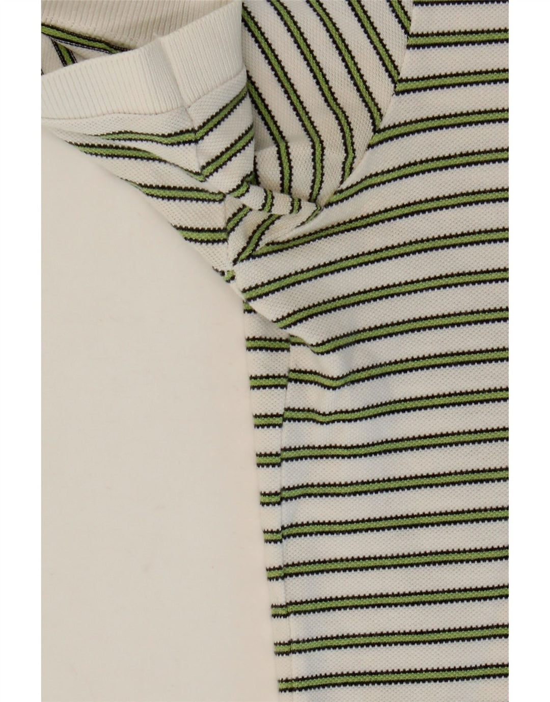 FRED PERRY Ανδρικό μπλουζάκι πόλο, μικρό λευκό βαμβακερό ριγέ
