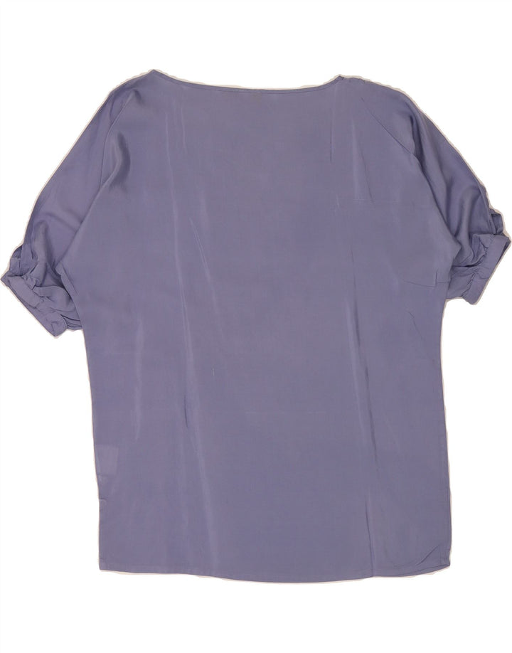 VINTAGE Womens Blouse Top UK 18 XL Purple Vintage Vintage and Second-Hand Vintage from Messina Hembry 