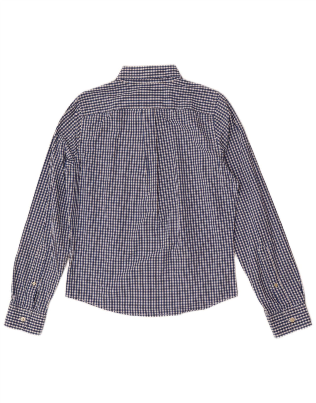 Abercrombie & Fitch Ανδρικό Μυϊκό Πουκάμισο Μικρό Μπλε Gingham