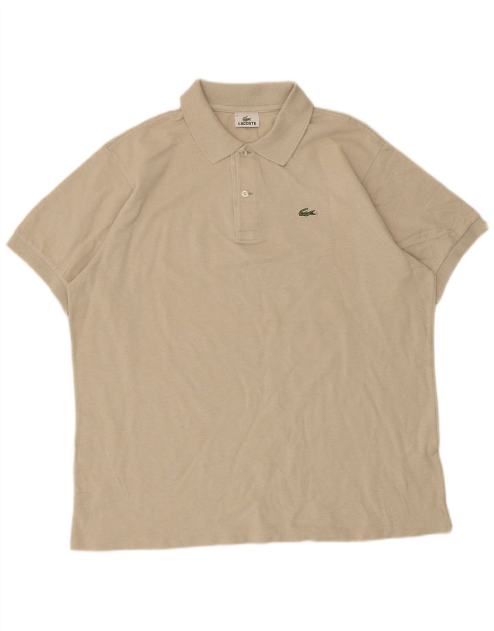Ανδρικό πουκάμισο πόλο Lacoste, μέγεθος 6 XL Μπεζ