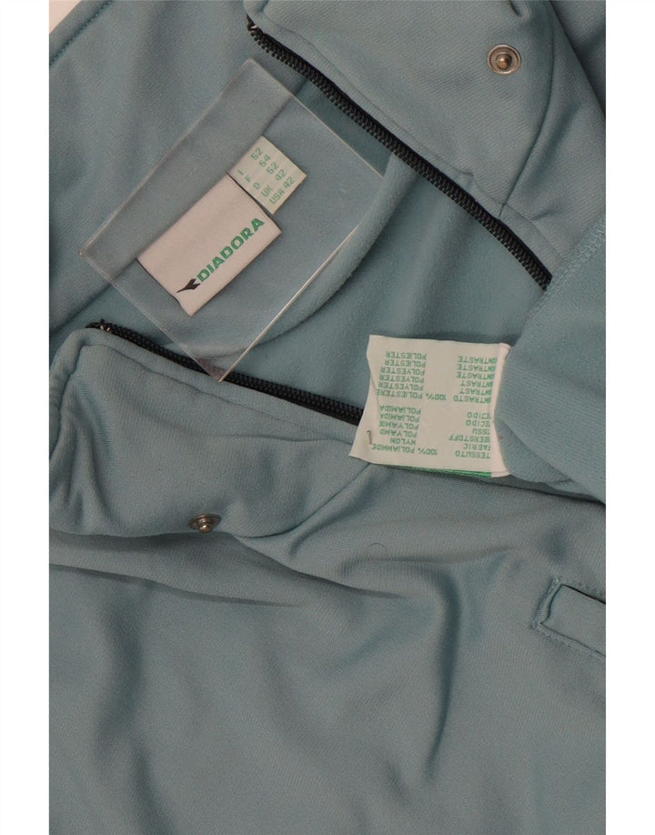 Ανδρική αθλητική φόρμα Diadora Μπουφάν μεγάλο μπλε πολυαμίδιο