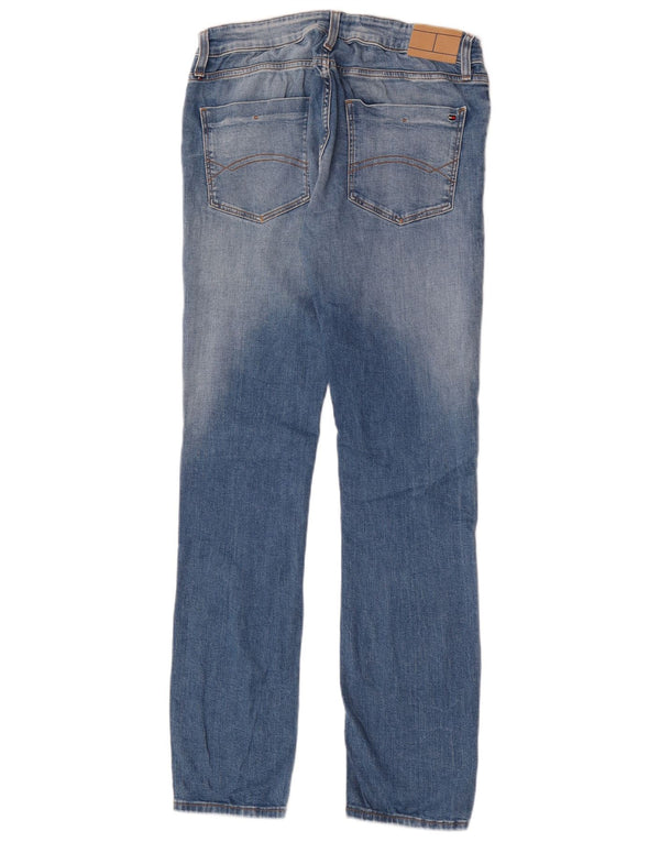 Tommy Hilfiger Boys Slim Jeans 15-16 ετών W30 L32 Μπλε βαμβακερό