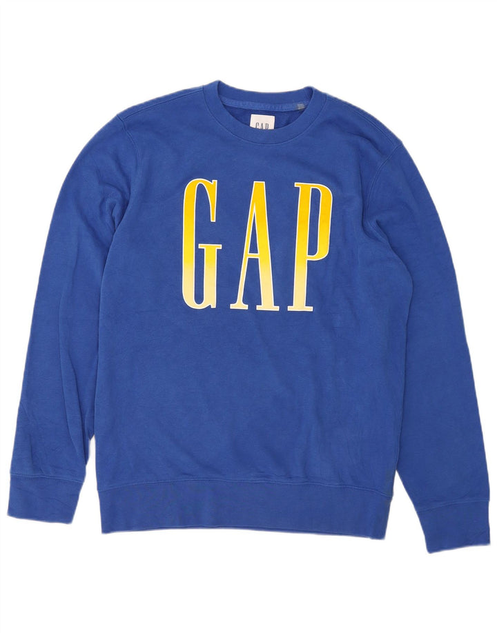 Γυναικείο Φούτερ Gap Graphic Jumper UK 14 Medium Blue Cotton