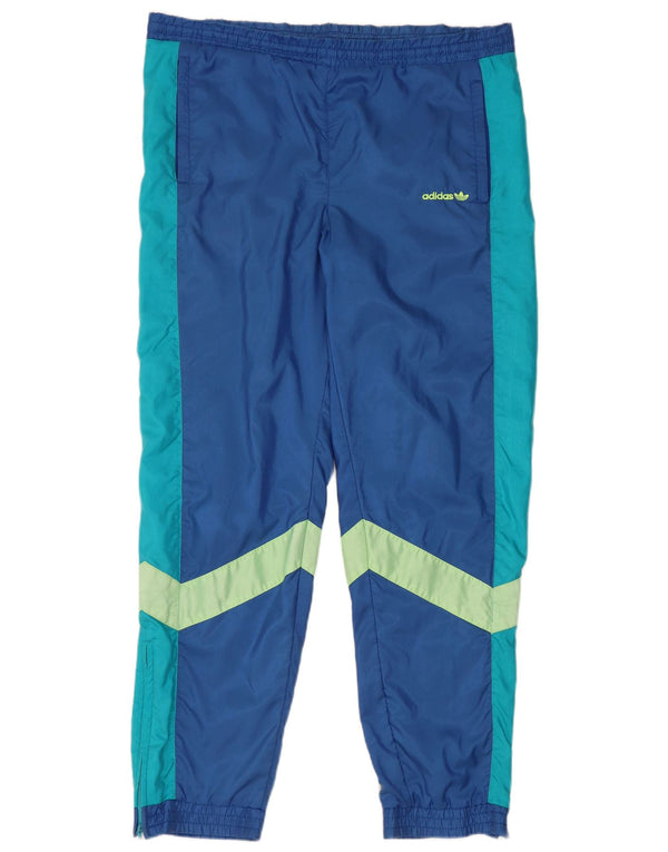 Ανδρική φόρμα Adidas Παντελόνι Joggers Large Blue Colourblock